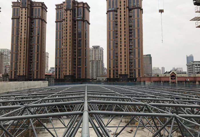 房山螺栓球网架结构